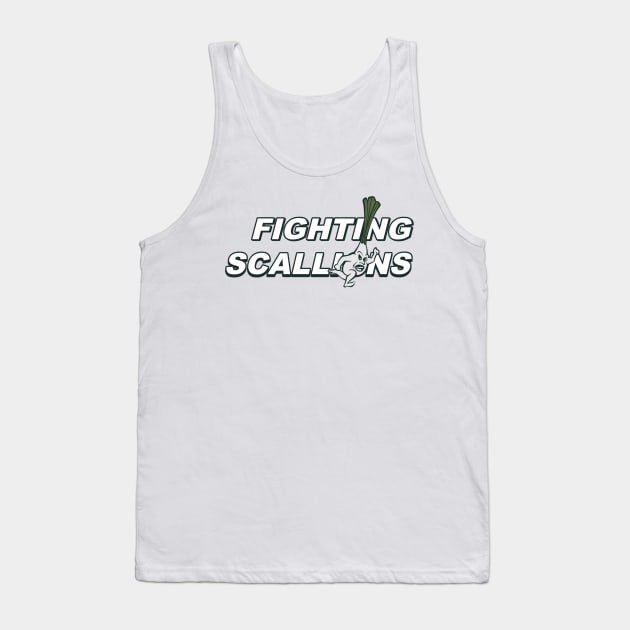 FIGHTING SCALLIONS FROM SABRINA THE TEENAGE WITCH WESTBRIDGE Tank Top by Moemie